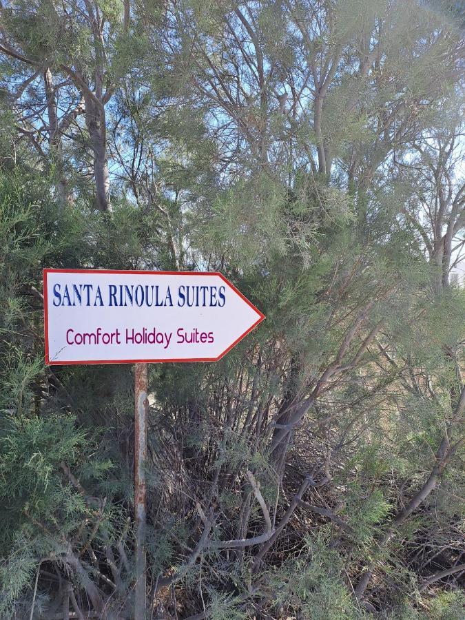 Santa Rinoula Suites Sea Sunset Views Adults Only Megalochori  Esterno foto
