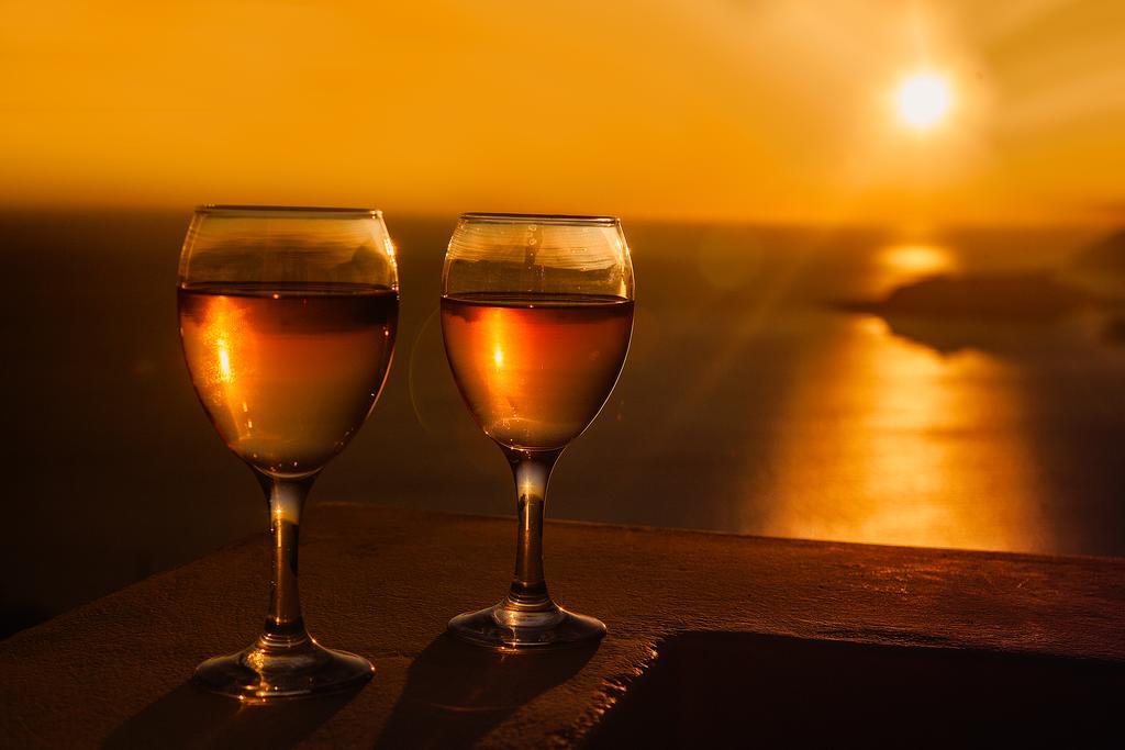 Santa Rinoula Suites Sea Sunset Views Adults Only Megalochori  Esterno foto